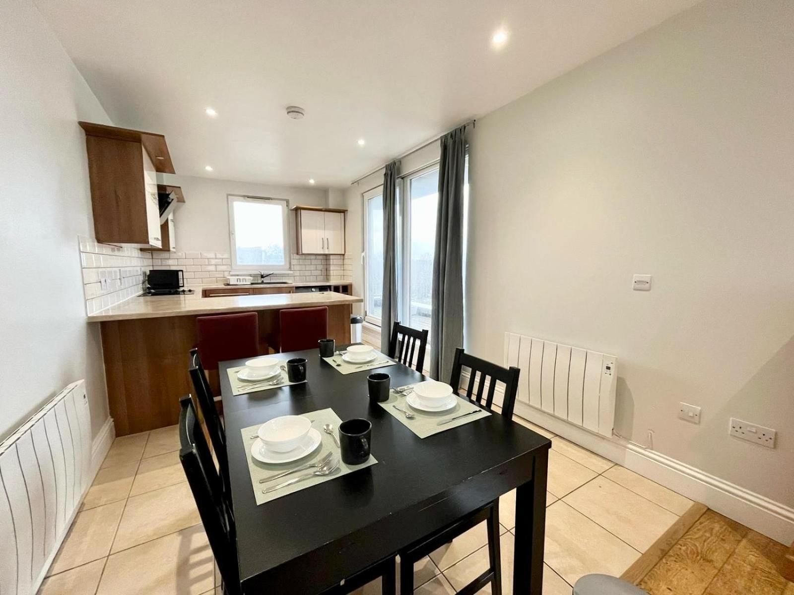 London Modern Flat Near Transports Apartment Exterior foto